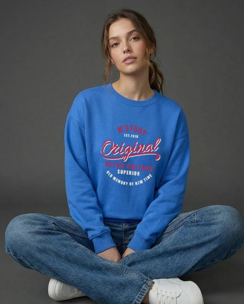 Свитшот Original Ярко-синий