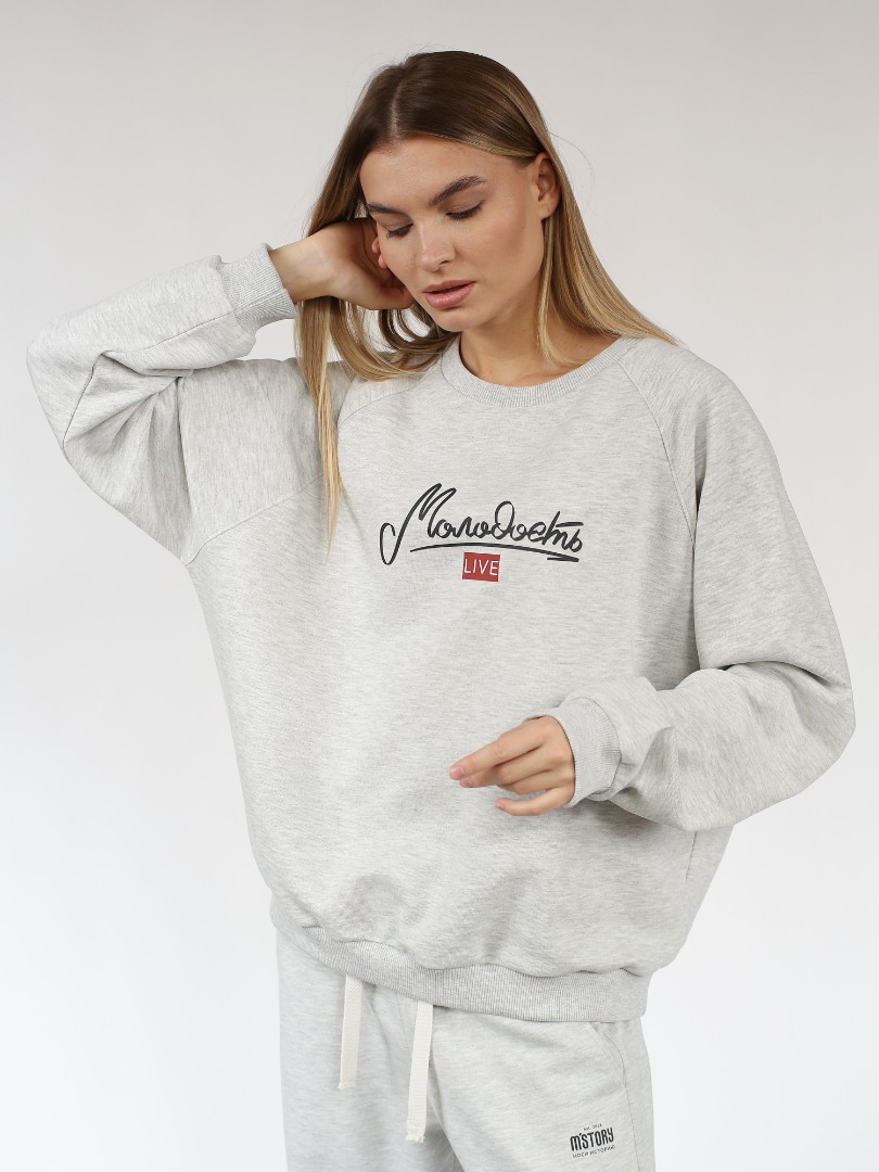 Свитшот Меланж Молодость